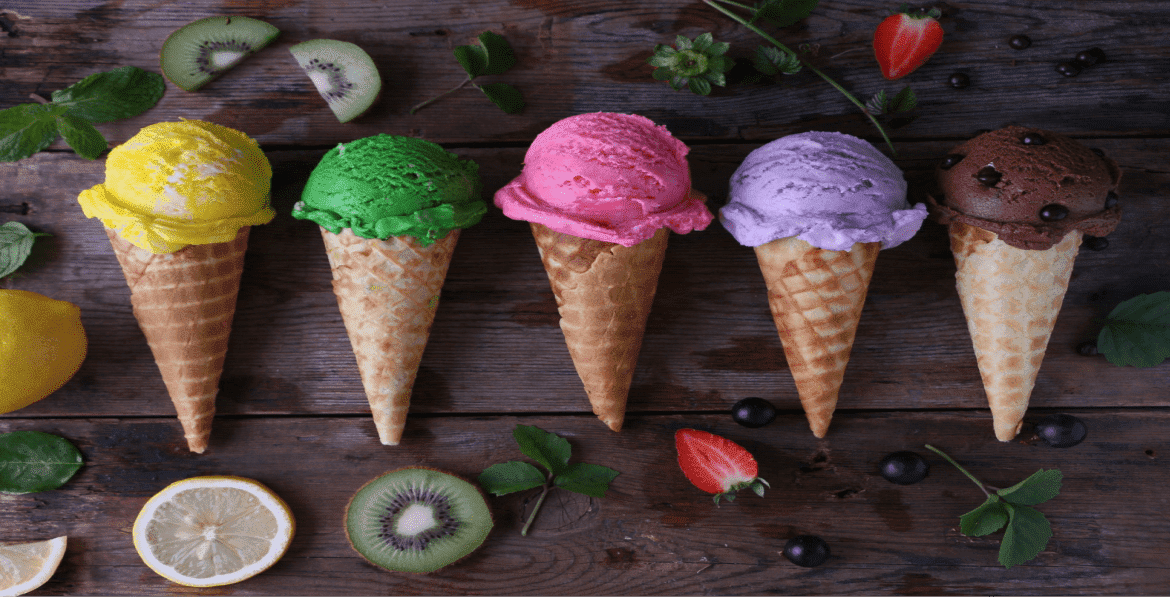 Fresh Fruit Icecream Fresh Fruit Icecream
