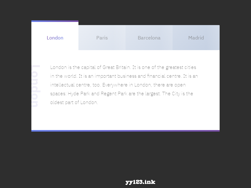 CSS+JS漂亮的tab选项卡_js 移动端好看的tab栏-CSDN博客